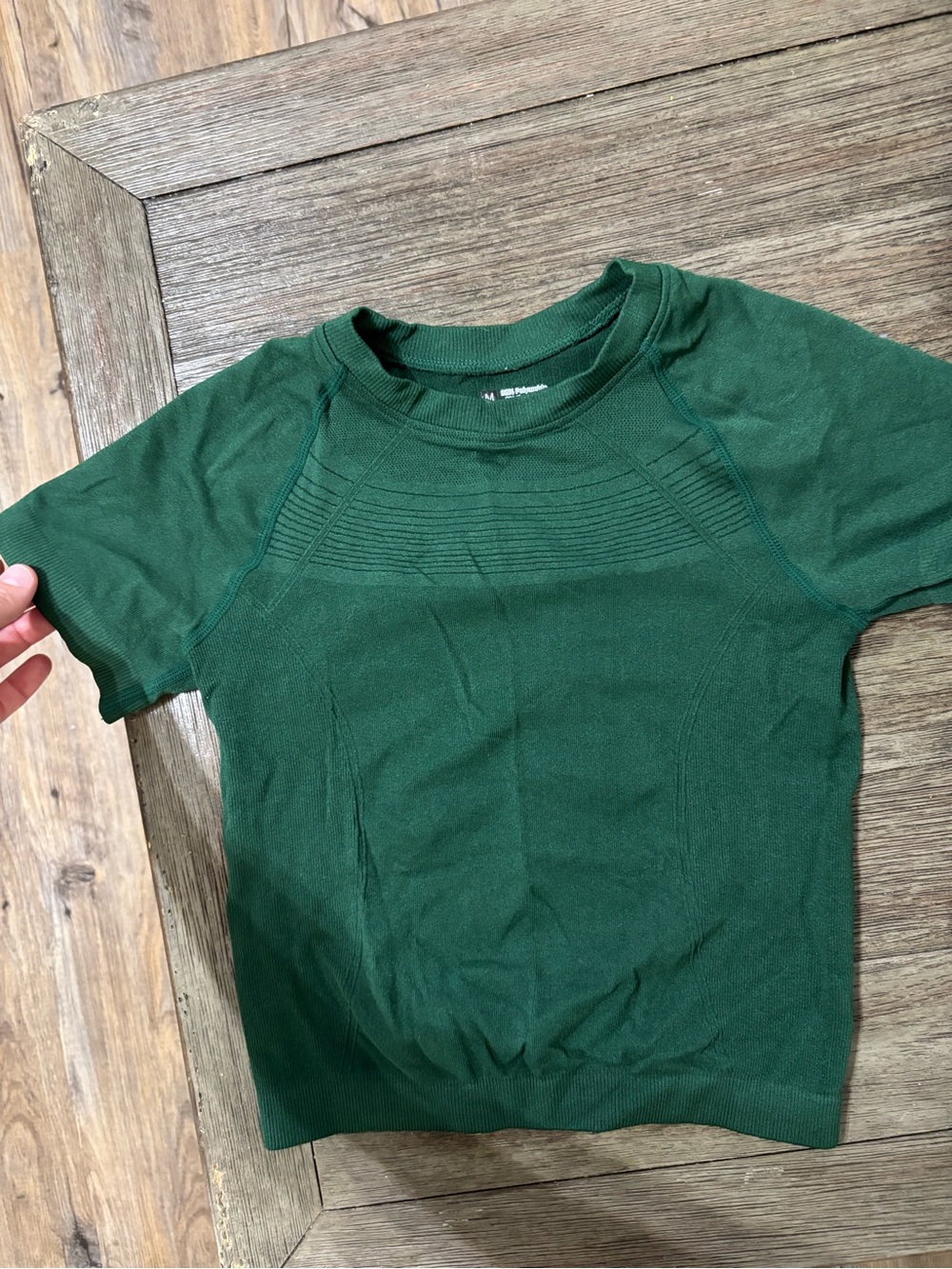 Short Sleeve Athletic Top - Green